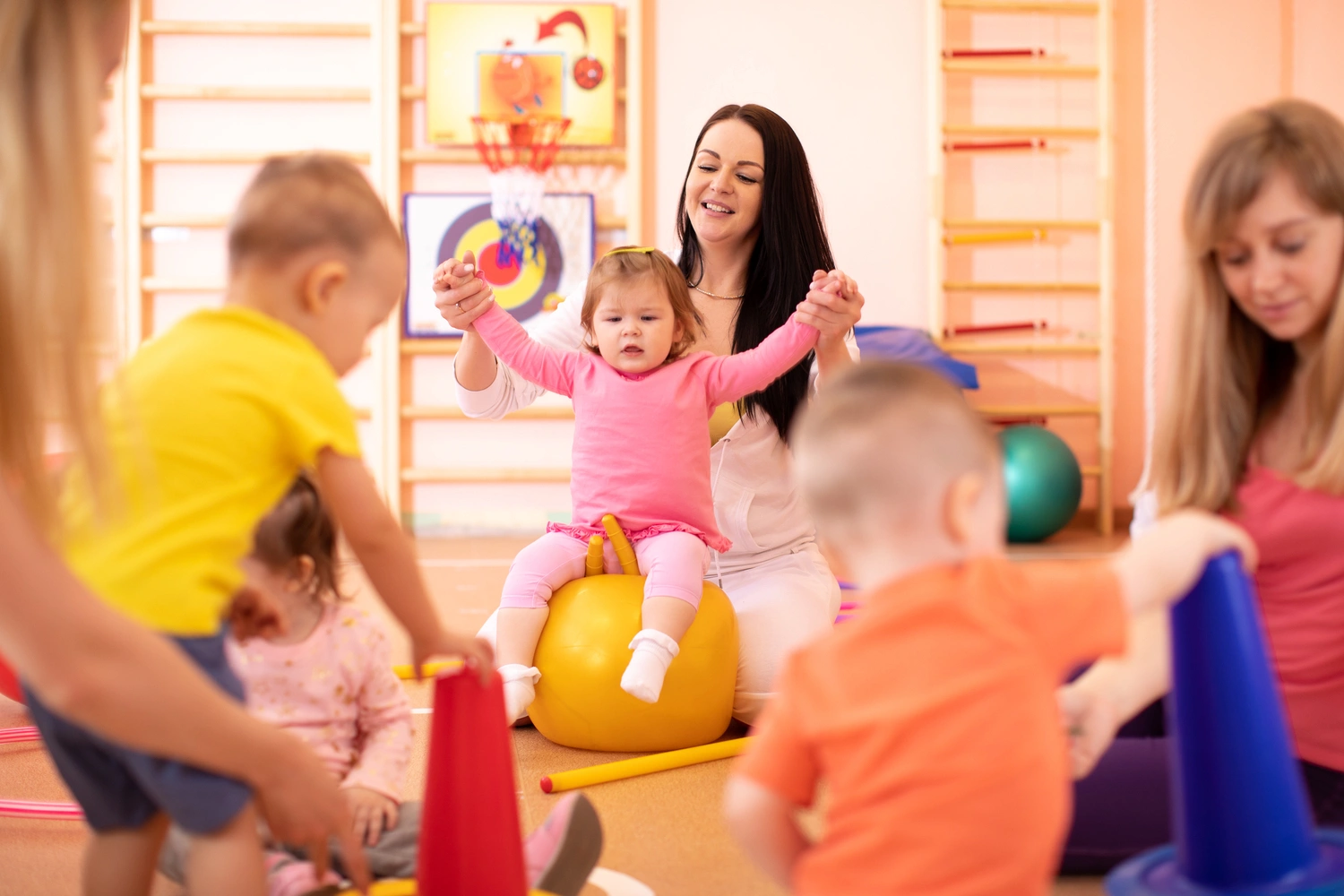 yoga baby childfriendly fitness women kids